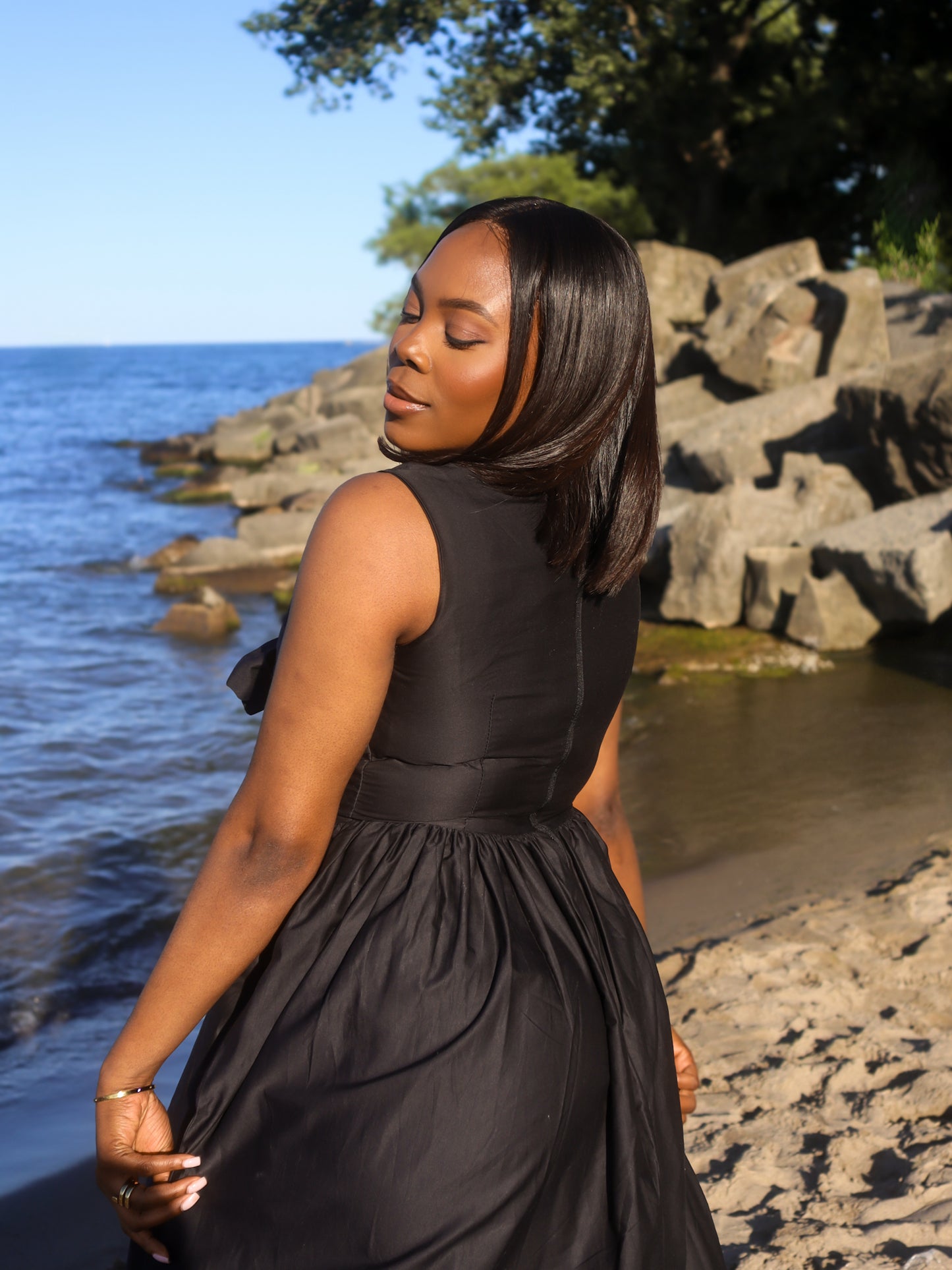 MIDI KNOT DRESS