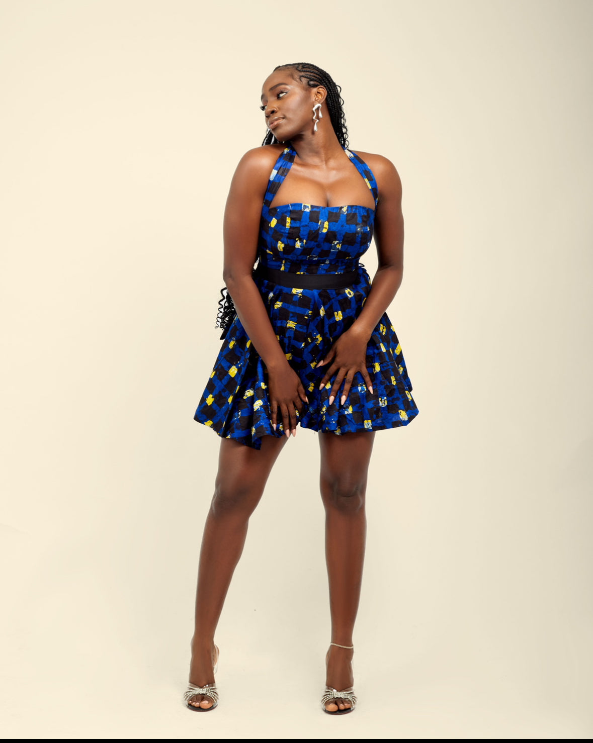 fashion skater dress ADIRE SKATER DRESS – Ayaba