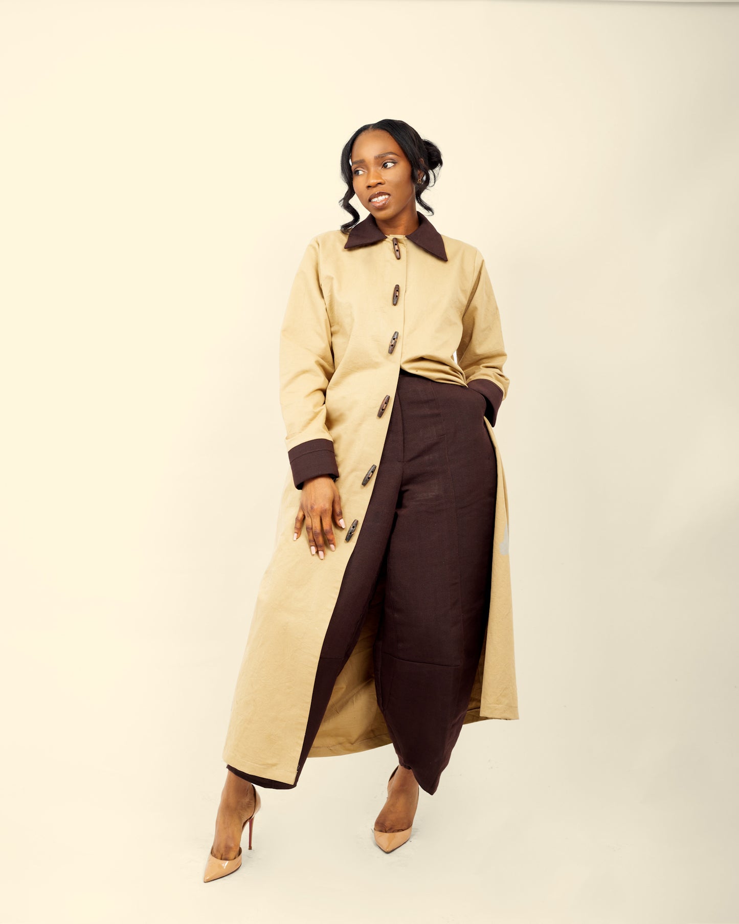 ASO-OKE BARREL PANTS