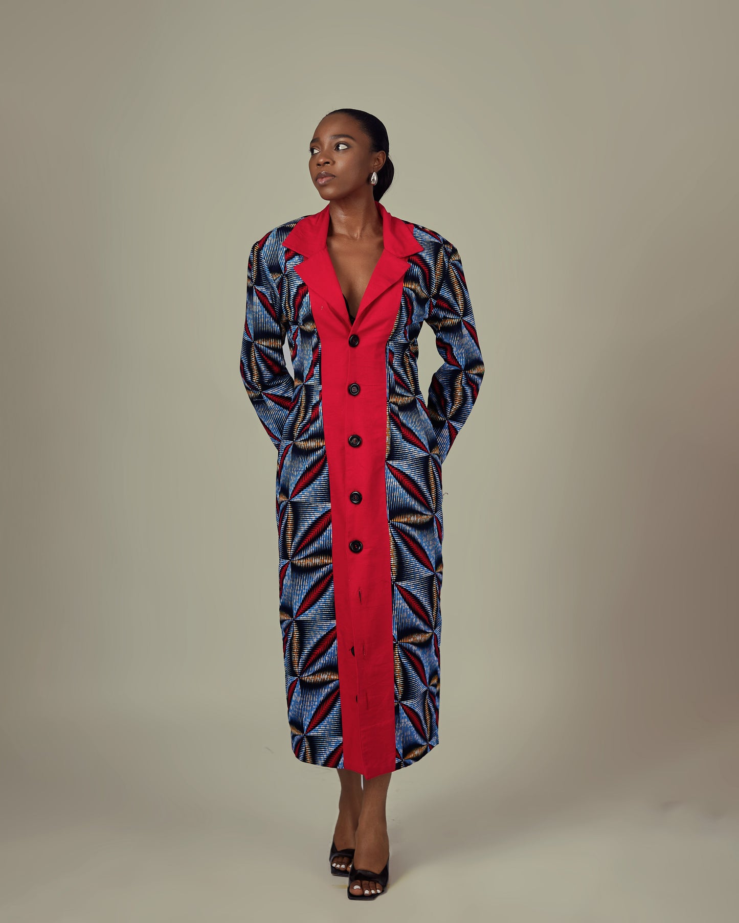 REVERSIBLE COAT DRESS