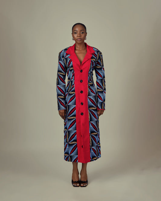 REVERSIBLE COAT DRESS