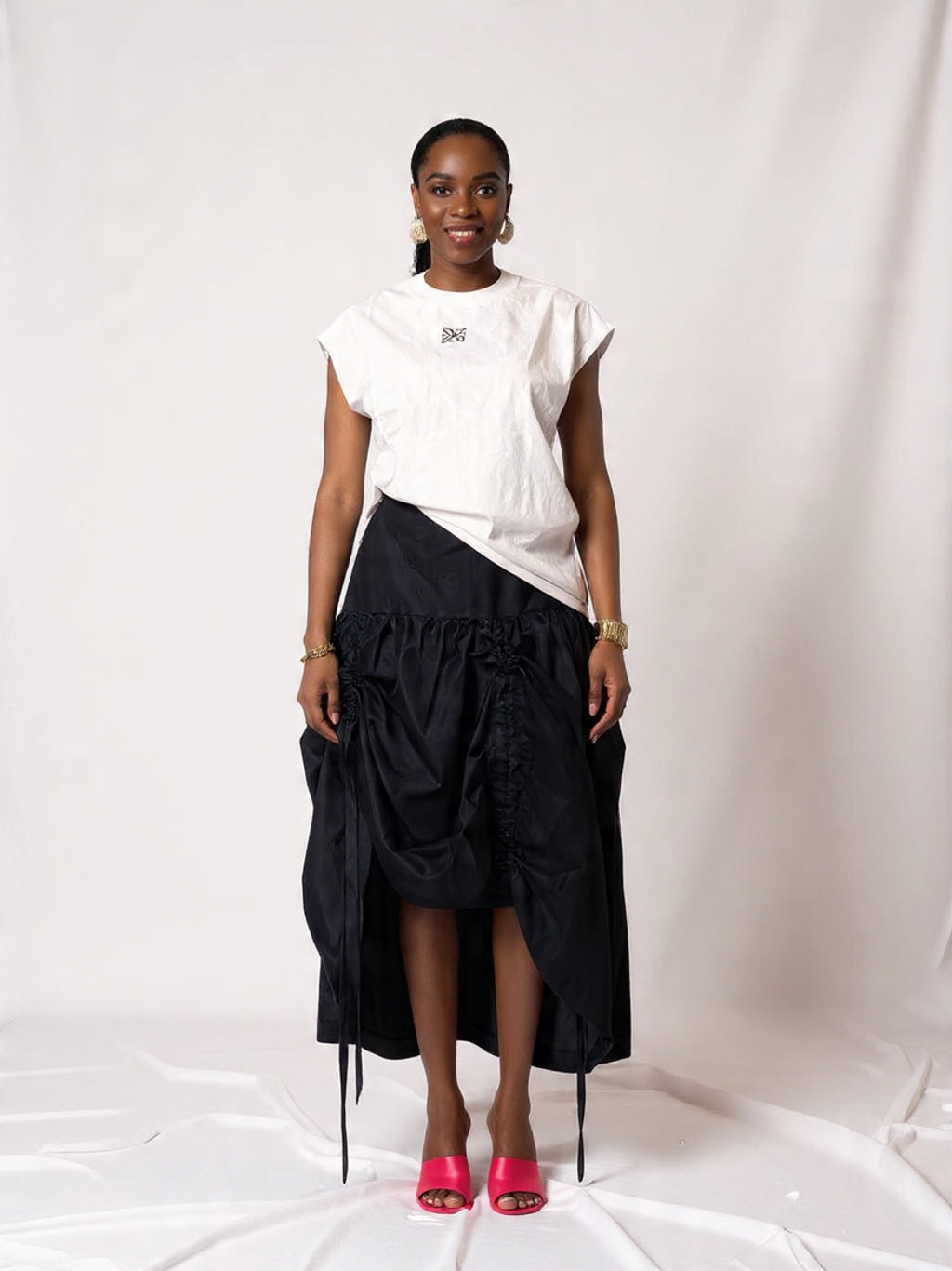 DRAWSTRING SKIRT (RTS)