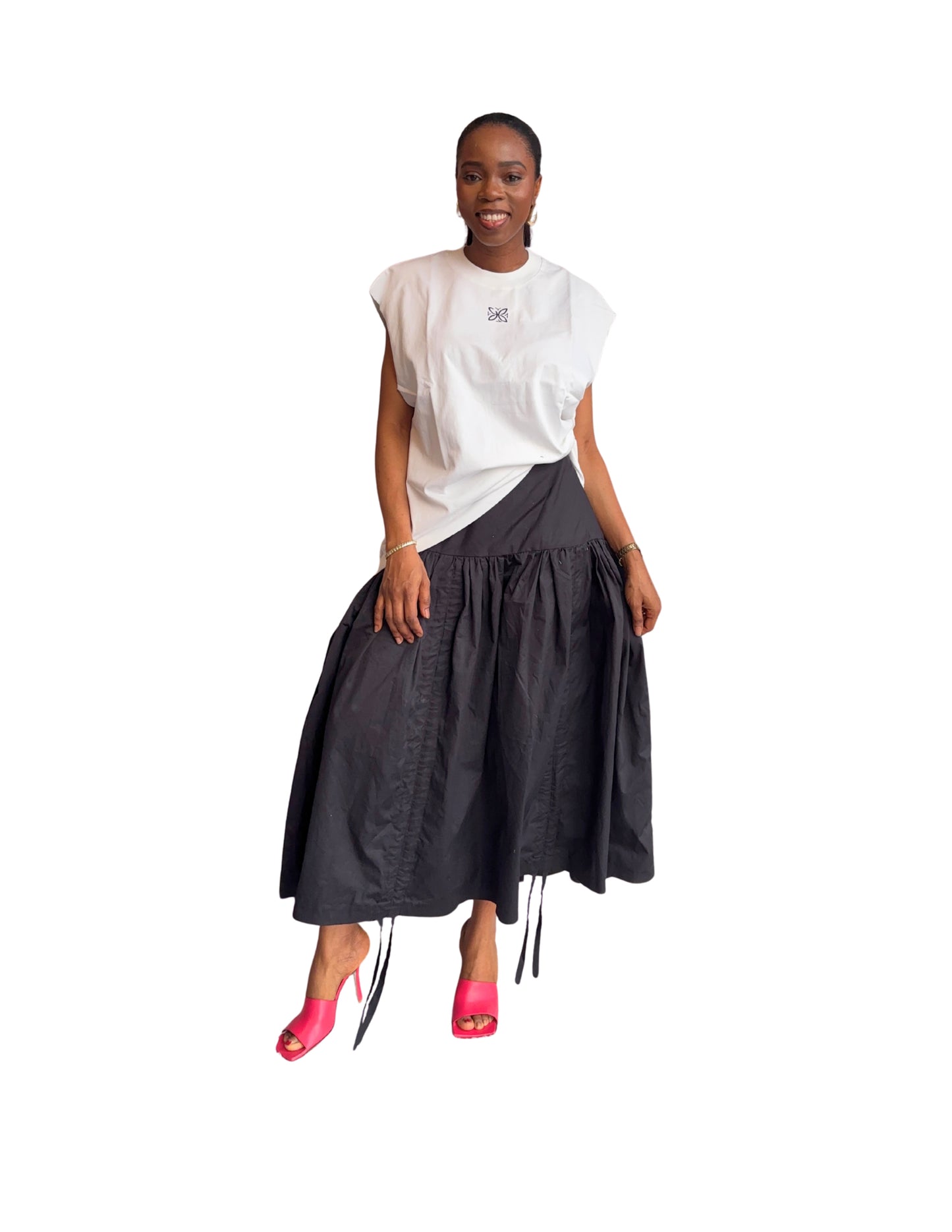 SLEEVELESS UNISEX OVERSIZED TSHIRT