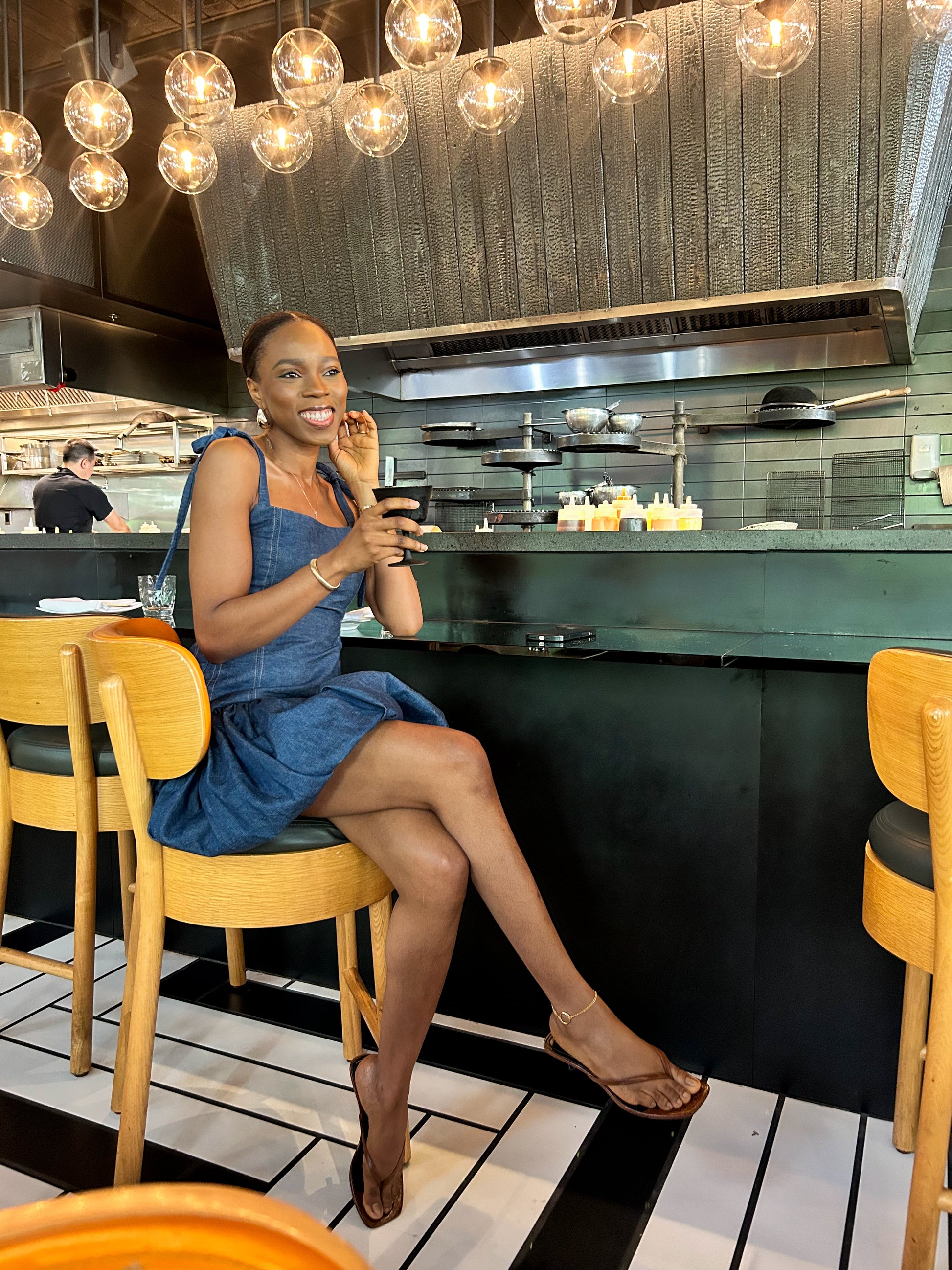 DENIM BUBBLE DRESS Ayaba | Fashion Label DENIM BUBBLE DRESS Ayaba | Fashion Label
